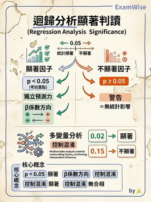 物治 - 統計檢定與分析方法 - AI 圖文解析預覽