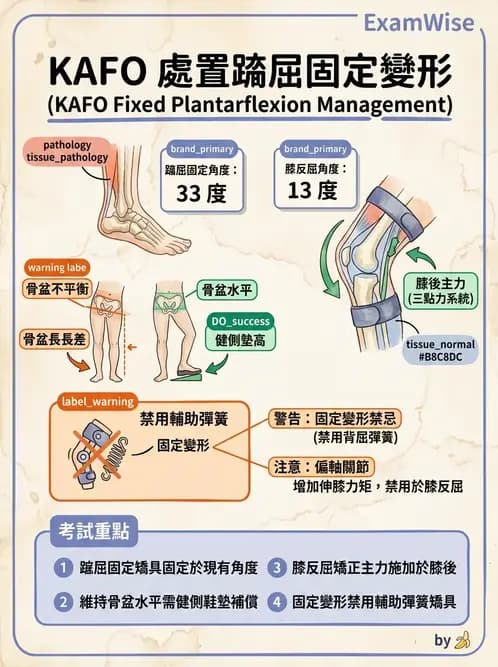 物治 - 裝具與矯具 - AI 圖文解析預覽