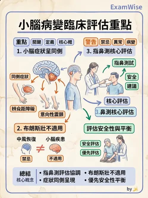 物治 - 小腦疾病物理治療 - AI 圖文解析預覽