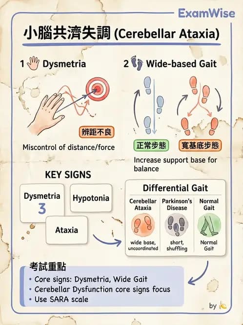 物治 - 小腦疾病物理治療 - AI 圖文解析預覽