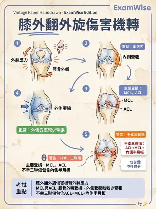 物治 - 膝關節韌帶與半月板損傷 - AI 圖文解析預覽