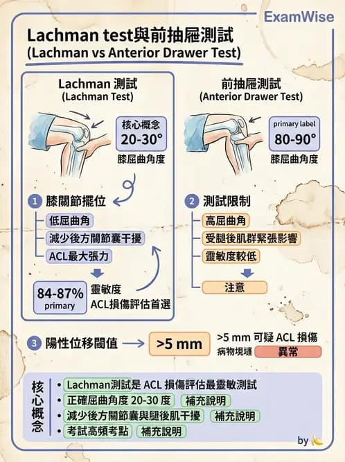 物治 - 膝關節韌帶與半月板損傷 - AI 圖文解析預覽