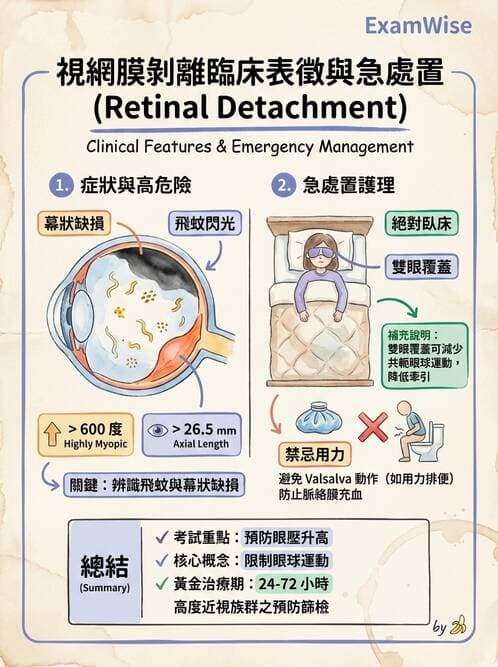 護理師 - 眼科疾病 - AI 圖文解析預覽