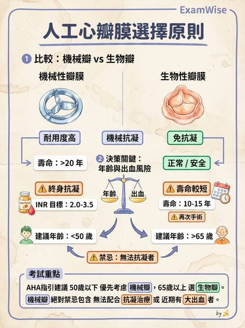 護理師 - 心臟瓣膜病與發炎性心臟病 - AI 圖文解析預覽