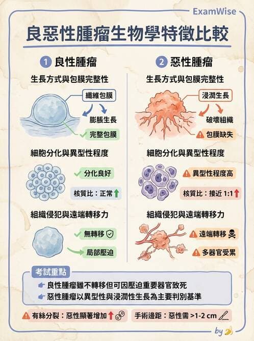 護理師 - 腫瘤概論與診斷 - AI 圖文解析預覽