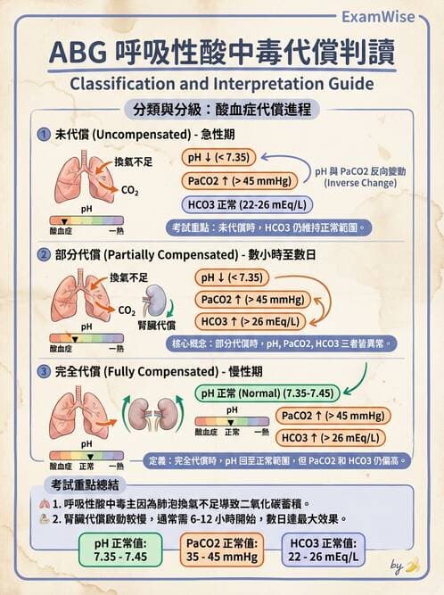 護理師 - 透析、電解質與酸鹼平衡 - AI 圖文解析預覽