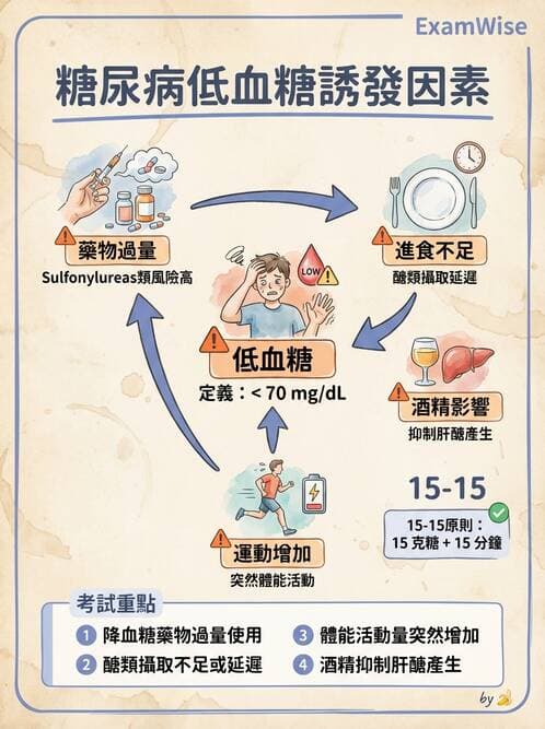 護理師 - 糖尿病併發症護理 - AI 圖文解析預覽
