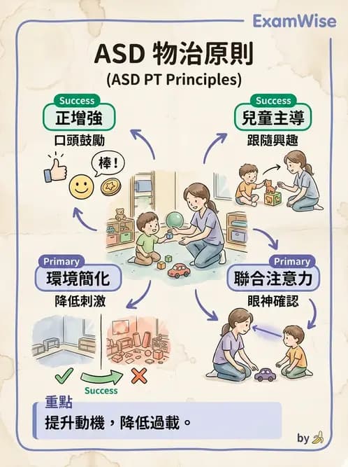 物治 - 自閉症障礙物理治療 - AI 圖文解析預覽