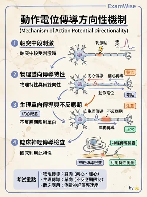 物治 - 神經系統生理 - AI 圖文解析預覽