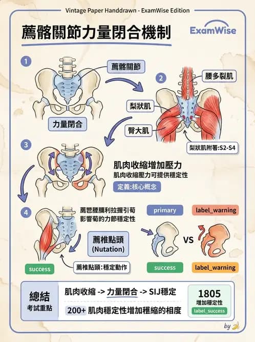 物治 - 軀幹肌動學與生物力學 - AI 圖文解析預覽
