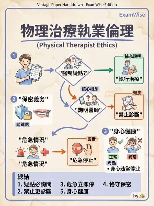 物治 - 物理治療師法核心 - AI 圖文解析預覽