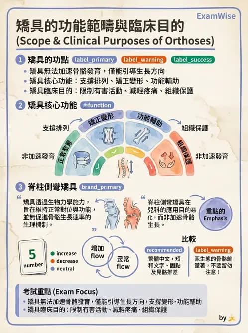 物治 - 裝具與矯具 - AI 圖文解析預覽