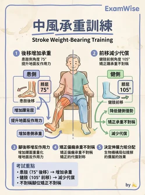 物治 - 腦中風姿勢控制平衡與轉位 - AI 圖文解析預覽