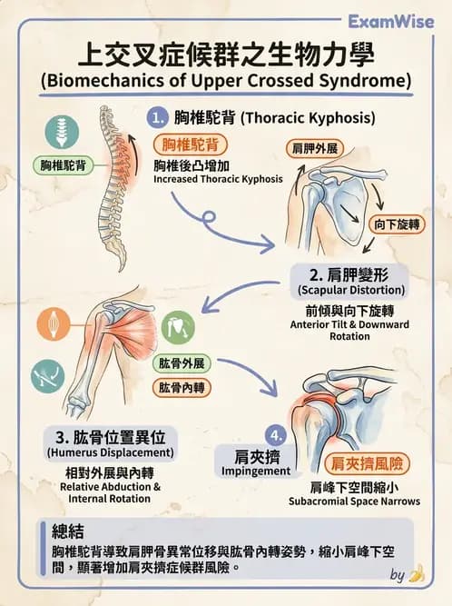 物治 - 肩胛生物力學與神經損傷 - AI 圖文解析預覽