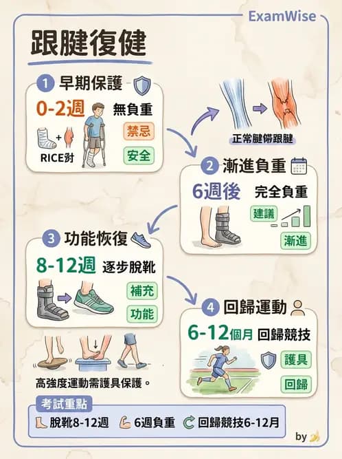 物治 - 踝關節損傷與復健 - AI 圖文解析預覽