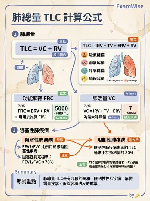 物治 - 肺功能測試與血氣體分析 - AI 圖文解析預覽