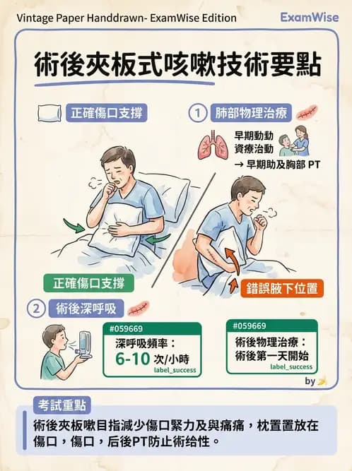 物治 - 胸腔手術、肺移植與呼吸器 - AI 圖文解析預覽