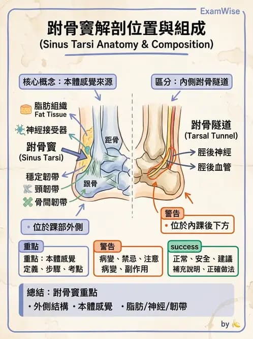 物治 - 踝與足部肌動學與生物力學 - AI 圖文解析預覽