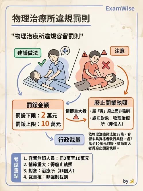 物治 - 物理治療師法核心 - AI 圖文解析預覽