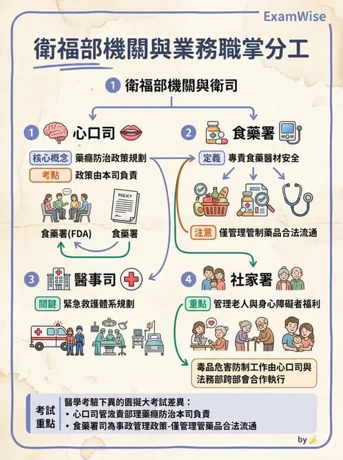 物治 - 健康政策與衛生行政 - AI 圖文解析預覽