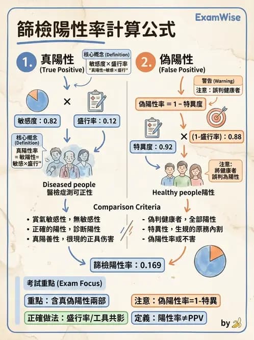 物治 - 流行病學與健康篩檢 - AI 圖文解析預覽