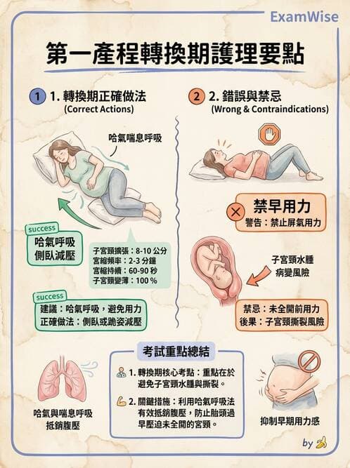 護理師 - 分娩過程與產科急症 - AI 圖文解析預覽
