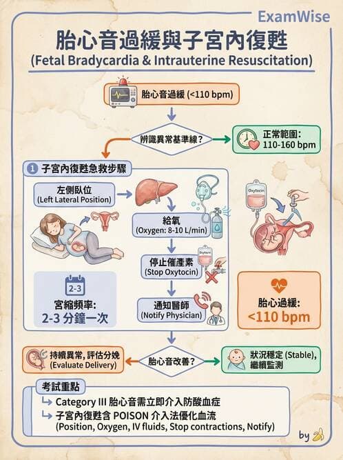 護理師 - 分娩過程與產科急症 - AI 圖文解析預覽
