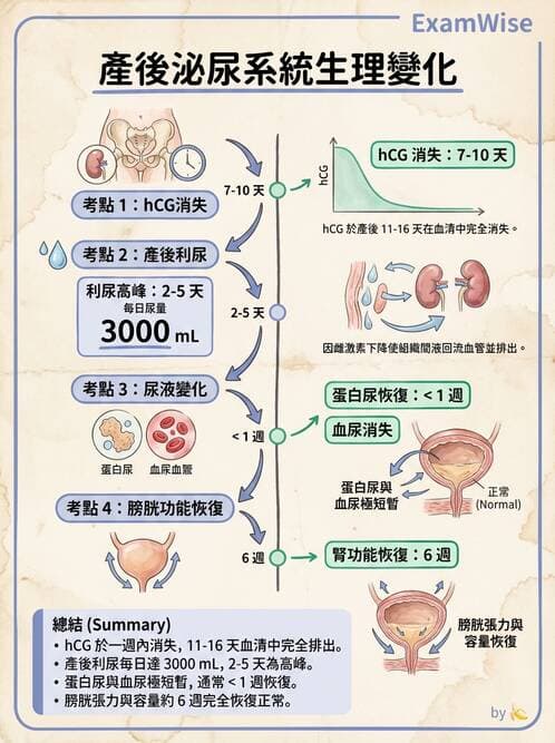 護理師 - 產後生理恢復與護理 - AI 圖文解析預覽