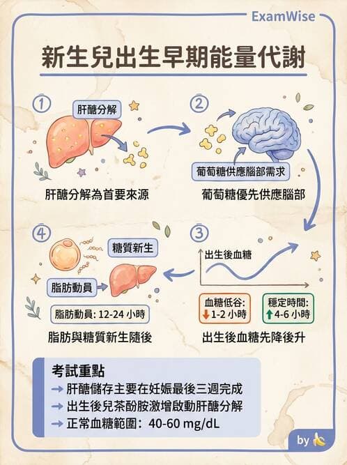 護理師 - 新生兒評估與生理特徵 - AI 圖文解析預覽