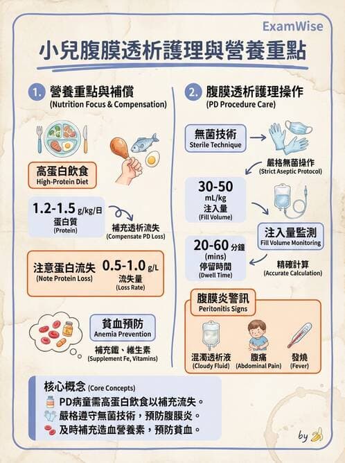 護理師 - 兒童泌尿系統疾病 - AI 圖文解析預覽