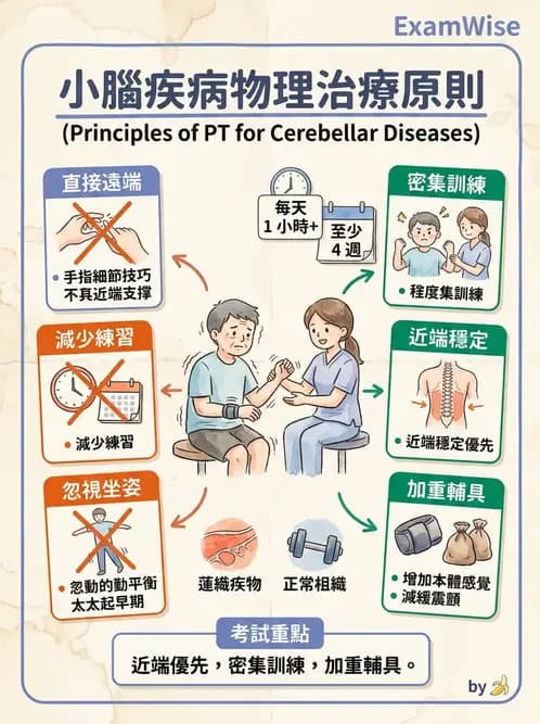 物治 - 小腦疾病物理治療 - AI 圖文解析預覽