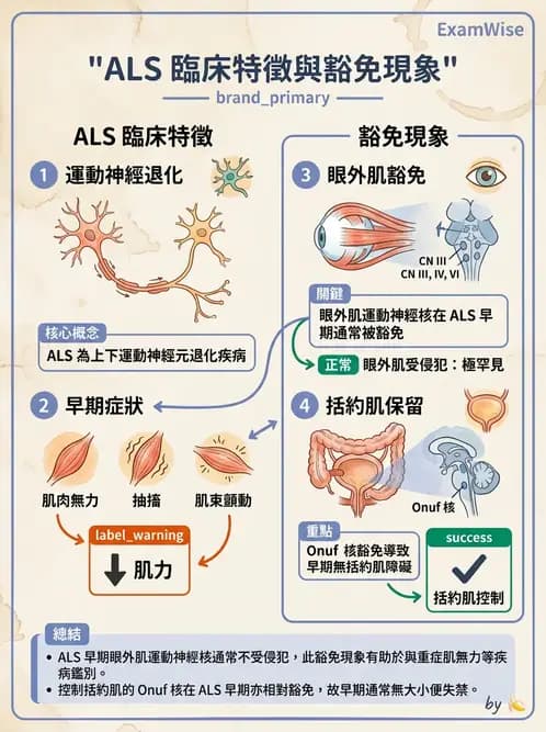 物治 - 運動神經元疾病與其他中樞疾病 - AI 圖文解析預覽