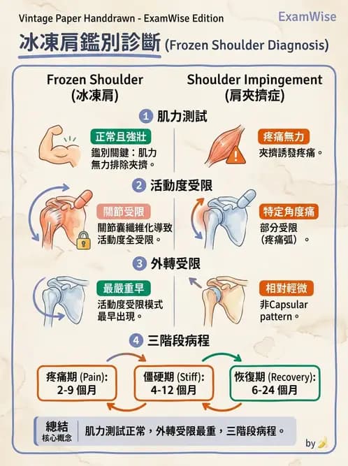 物治 - 冰凍肩與胸廓出口症候群 - AI 圖文解析預覽