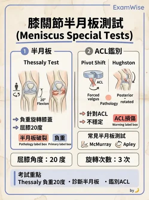物治 - 膝關節韌帶與半月板損傷 - AI 圖文解析預覽