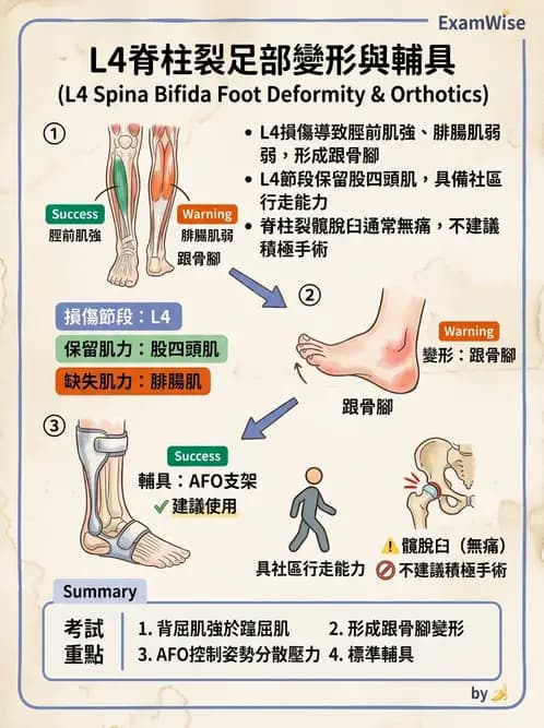 物治 - 脊柱裂、神經肌肉疾病與腦傷 - AI 圖文解析預覽