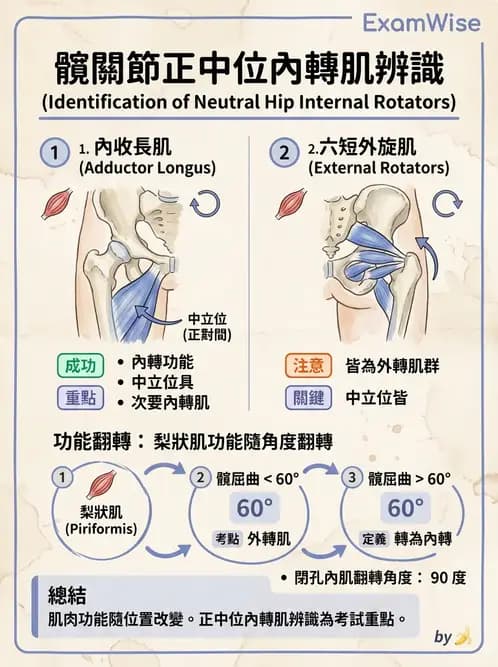 物治 - 髖關節肌動學與生物力學 - AI 圖文解析預覽