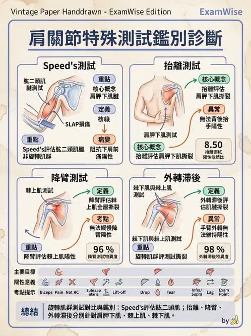 物治 - 肩關節夾擠與旋轉肌袖 - AI 圖文解析預覽
