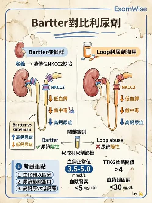 內專 - 電解質異常 - AI 圖文解析預覽