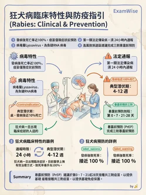 內專 - 特殊病原體、黴菌與人畜共通感染 - AI 圖文解析預覽