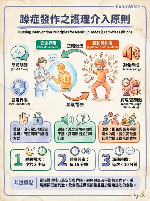 護理師 - 雙相情緒障礙護理 - AI 圖文解析預覽