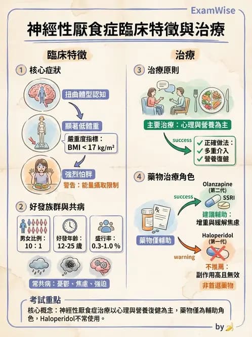 護理師 - 兒童青少年精神疾患 - AI 圖文解析預覽