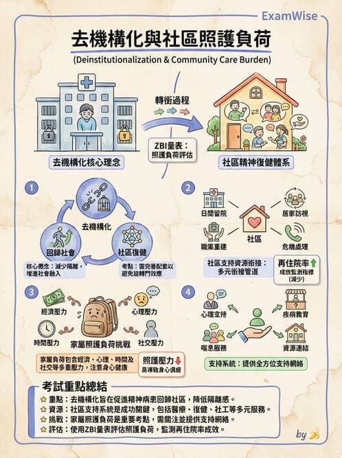 護理師 - 精神復健與社區照護 - AI 圖文解析預覽
