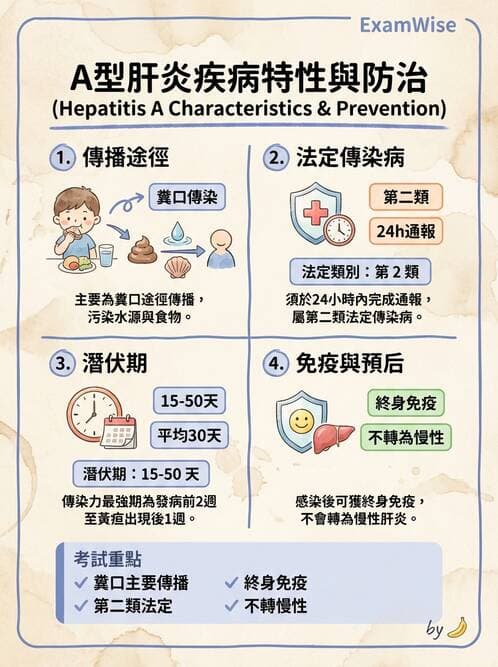 護理師 - 傳染病防治與護理 - AI 圖文解析預覽