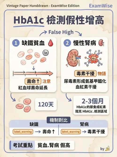 內專 - 糖尿病診斷、特殊族群與代謝性疾病 - AI 圖文解析預覽