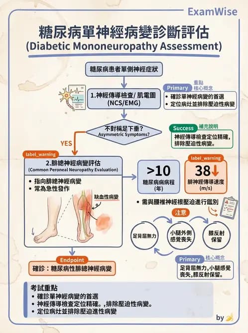 內專 - 神經肌肉接合與周邊神經疾病 - AI 圖文解析預覽