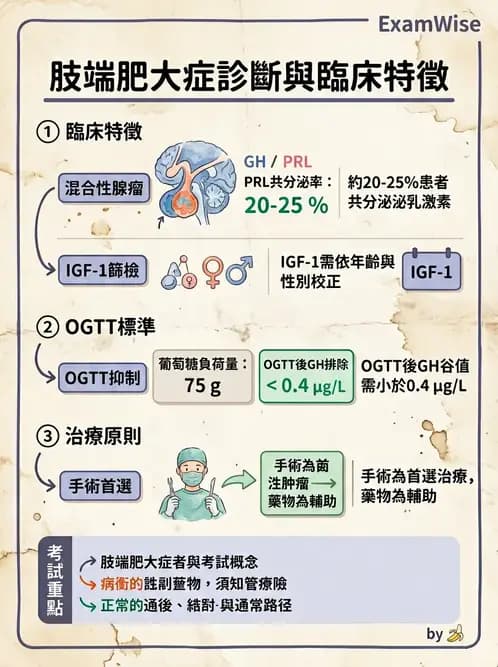 內專 - 腦垂體疾病 - AI 圖文解析預覽
