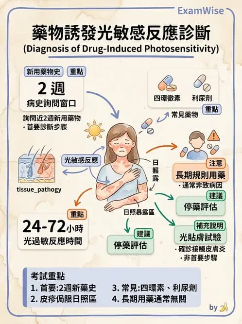 內專 - 免疫皮膚病與藥物反應 - AI 圖文解析預覽