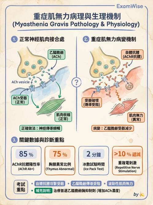 護理師 - 神經傳導、突觸與反射 - AI 圖文解析預覽