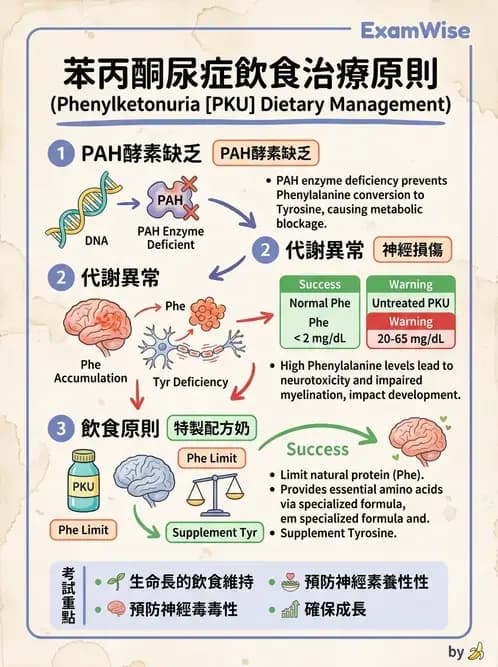 營養 - 胺基酸分類、功能與代謝 - AI 圖文解析預覽