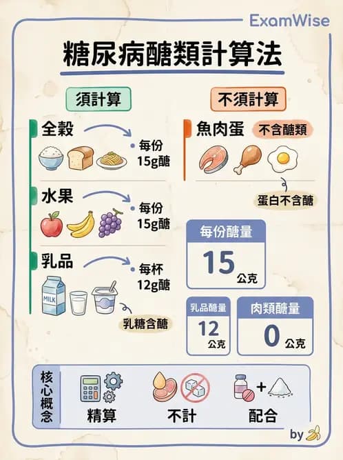 營養 - 糖尿病與代謝症候群 - AI 圖文解析預覽